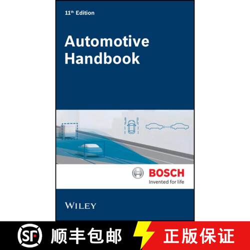 【3-4周达】精装 Bosch Automotive Handbo, 11th Edition [9781119911906]