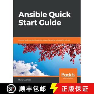 and Ansible monitor Control Start virtual physical infrastructures 9781789532937 any Guide size Quick 预订