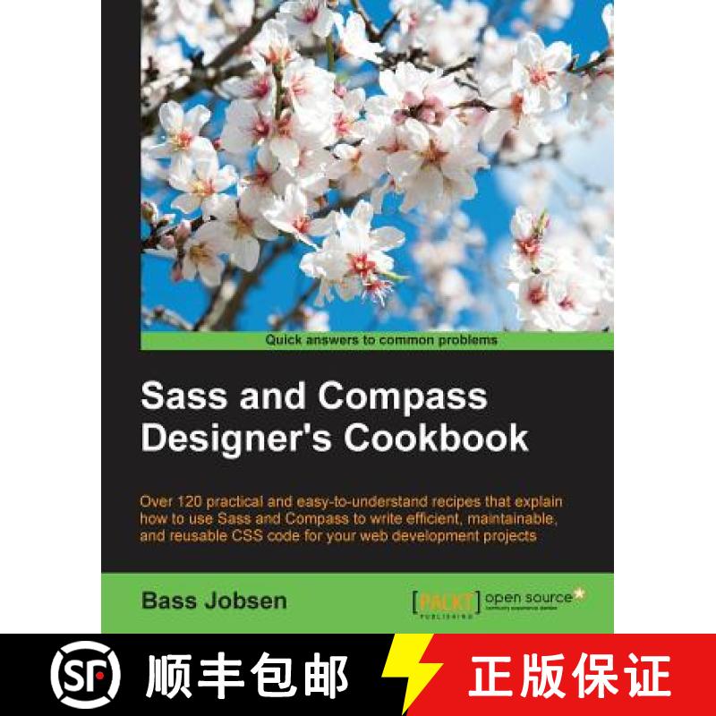 预订 Sass and Compass Designer's Cookbook [9781783286935]