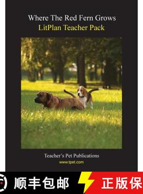 预订 Litplan Teacher Pack: Where the Red Fern Grows [9781602492721]
