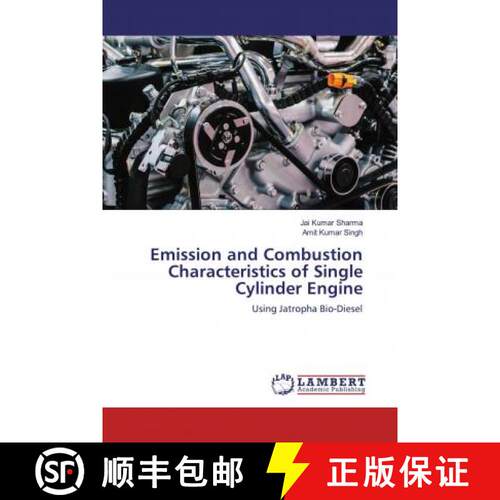 预订 Emission and Combustion Characteristics of Single Cylinder Engine [9786200457776]