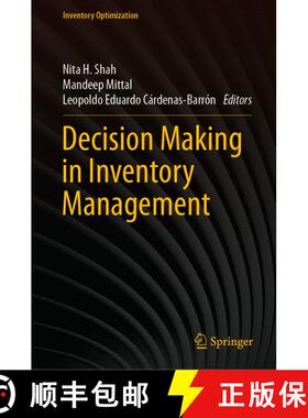 【3-4周达】精装 Decision Making in Inventory Management [9789811617287]