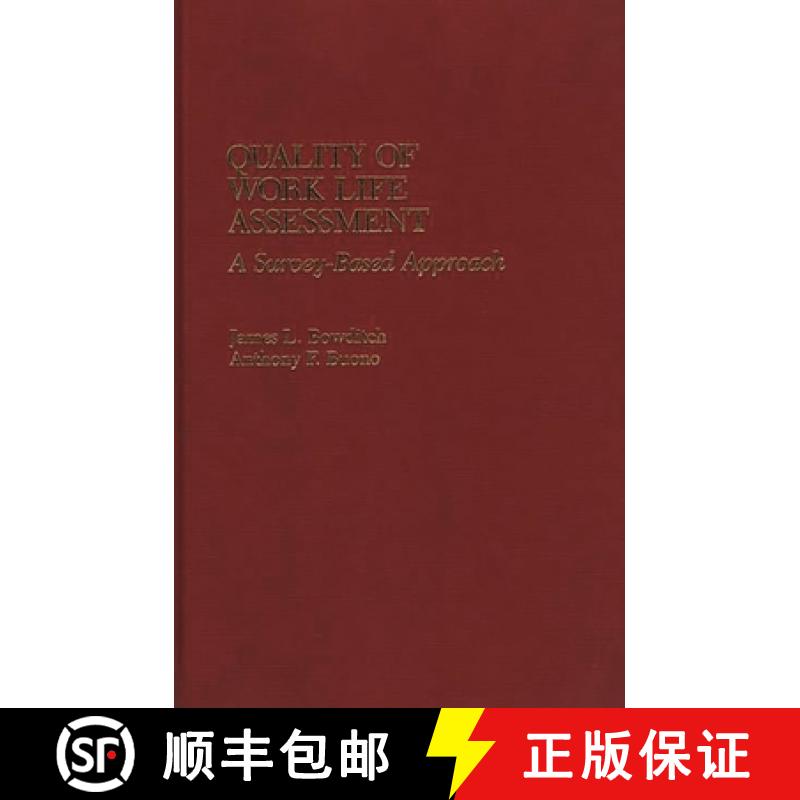 【3-4周达】Quality of Work Life Assessment: A Survey-Based Approach [9780865690677]