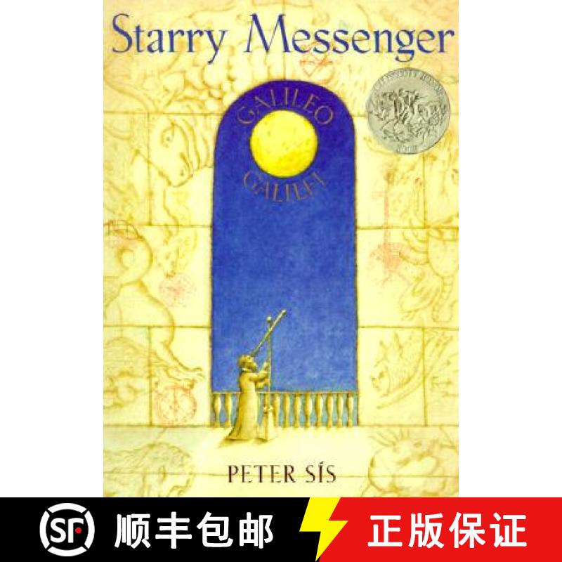 【3-4周达】Starry Messenger: Galileo Galilei (Caldecott Honor Book) [9780374470272]