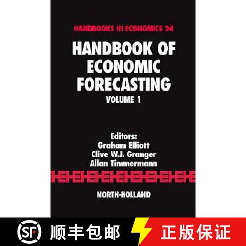 【3-4周达】精装 Handbook of Economic Forecasting: Volume 1 [9780444513953]
