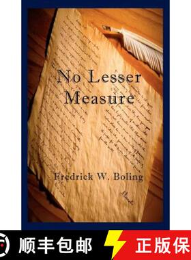 【3-4周达】No Lesser Measure [9780972280877]