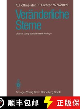 【3-4周达】Veränderliche Sterne (Softcover reprint of the original 2nd ed. 1984) [9783662107591]