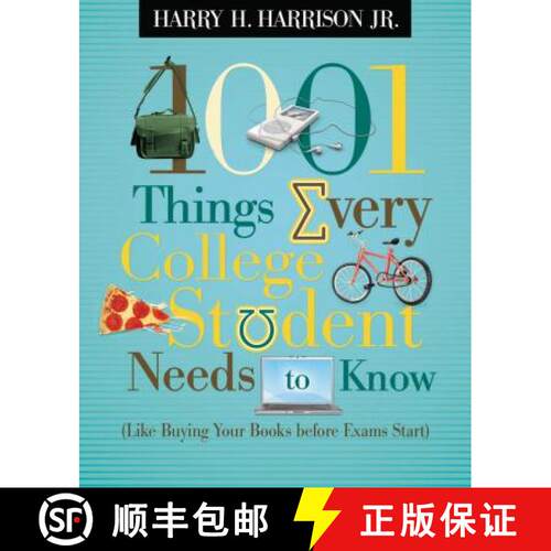 【3-4周达】1001 Things Every College Student Needs to Know: (Like Buying Your Books Before Exams Star... [9781404104341]