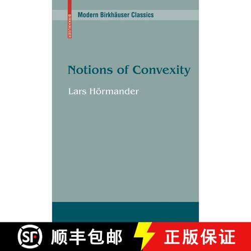 【3-4周达】Notions of Convexity [9780817645847]