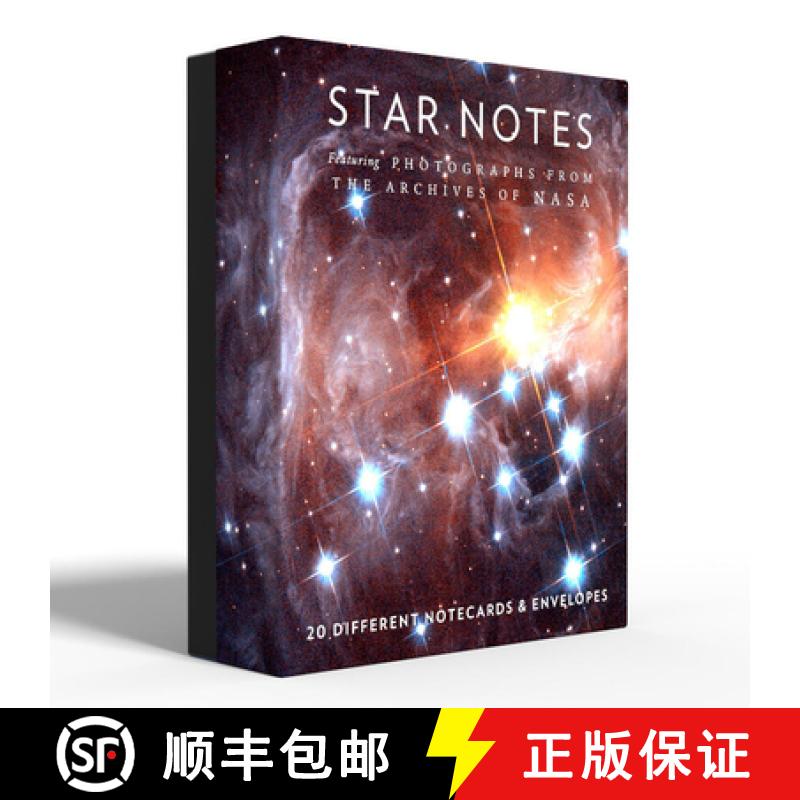 Star Notes: 20 Different Notecards and Envelopes [9781797225111]