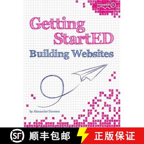 【3-4周达】Getting Started Building Websites [9781430225171]