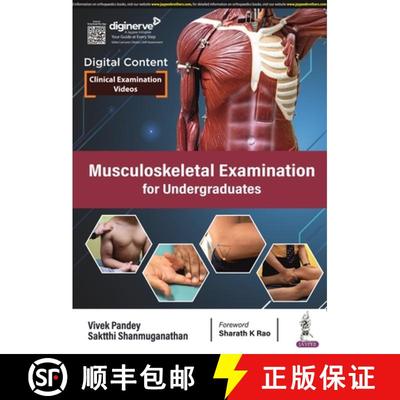 【3-4周达】Musculoskeletal Examination for Undergraduates [9789354659799]