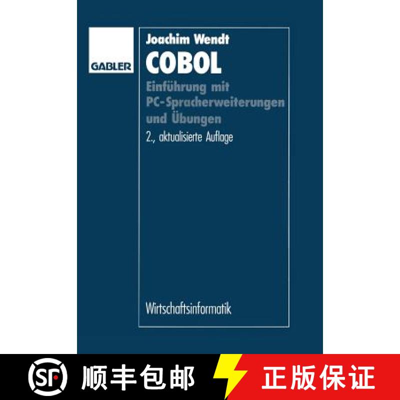 【3-4周达】COBOL : Einführung mit PC-Spracherweiterungen und Übungen [9783322829108]