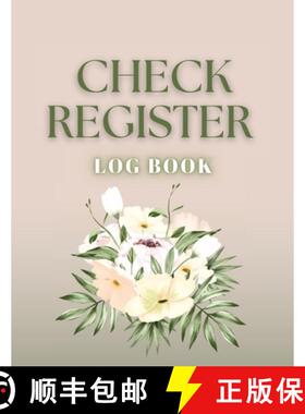 【3-4周达】Check Register: Bookkeeping and Accounting Ledger Book for Tracking of Payments, Deposits,... [9781803932330]