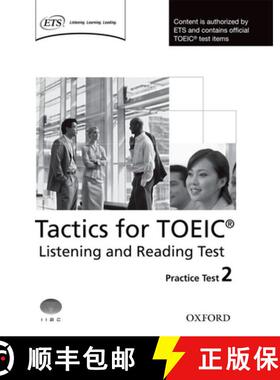 预订 Tactics for TOEIC (R) Listening and Reading Test: Practice Test 2: Authorized by ETS, this cours... [9780194529563]