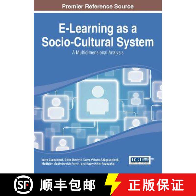 【3-4周达】E-Learning as a Socio-Cultural System: A Multidimensional Analysis [9781466661547]