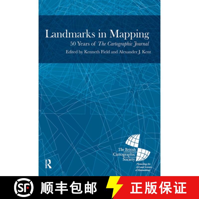 【3-4周达】Landmarks in Mapping: 50 Years of the Cartographic Journal [9781032920252]