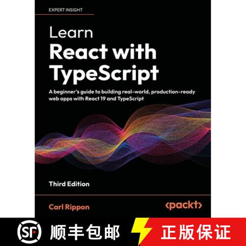 预订 Learn React with TypeScript - Third Edition: A beginner's guide to building real-world, producti... [9781836643173]