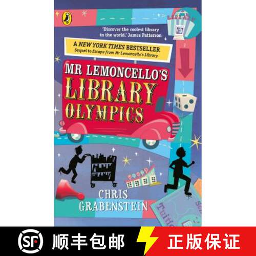 【3-4周达】Mr Lemoncello's Library Olympics [9780141387628]