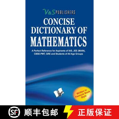 【3-4周达】Concise Dictionary of Proverbs: Terms & Symbols Frequently Used in Mathematics and Their A... [9789381588833]