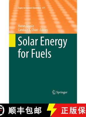 【3-4周达】Solar Energy for Fuels (Softcover reprint of the original 1st ed. 2016) [9783319363868]