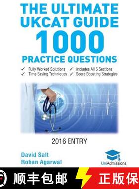【3-4周达】The Ultimate UKCAT Guide: 1000 Practice Questions: Fully Worked Solutions, Time Saving Tec... [9780993231117]