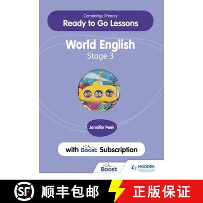 【3-4周达】Cambridge Primary Ready to Go Lessons for World English 3 with Boost Subscription: Hodder ... [9781398351677]
