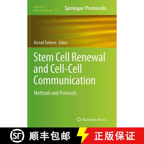 【3-4周达】Stem Cell Renewal and Cell-Cell Communication: Methods and Protocols (Softcover reprint of... [9781493949397]