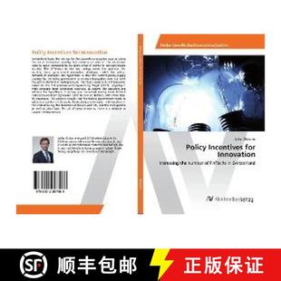 Policy 9786202207461 Incentives Innovation for 预订