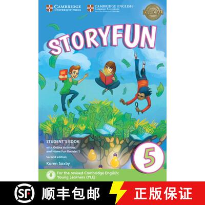 剑桥少儿 Storyfun for Starters Level 5 Student's Book with Online Activities and Home Fun Booklet 5 ... [9781316617243]