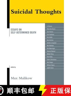 预订 Suicidal Thoughts : Essays on Self-Determined Death [9780761841180]