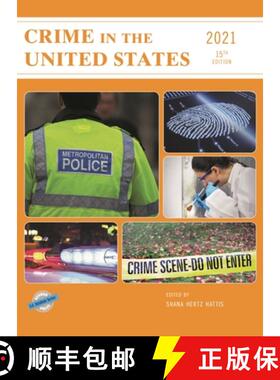 【3-4周达】Crime in the United States 2021, 15th Edition [9781641434874]