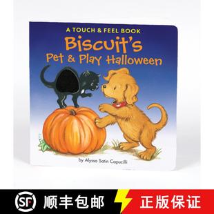 Book 4周达 Pet Play Feel for Touch Biscuit Halloween 9780061128332 Kids