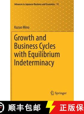 【3-4周达】Growth and Business Cycles with Equilibrium Indeterminacy [9784431556084]