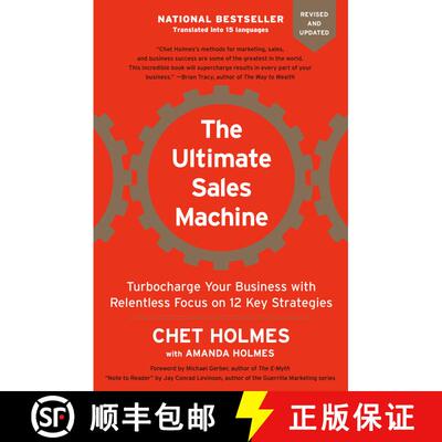 【3-4周达】The Ultimate Sales Machine: Turbocharge Your Business with Relentless Focus on 12 Key Stra... [9781591842156]