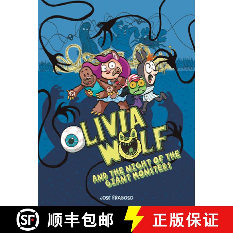 【3-4周达】Olivia Wolf and the Night of the Giant Monsters [9788419253576]