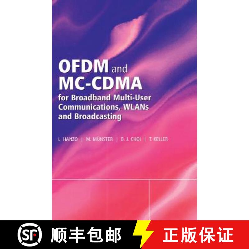 【3-4周达】Ofdm And Mc-Cdma For Broadband Multi-User Communications, Wlans And Broadcasting [Wiley电... [9780470858790]
