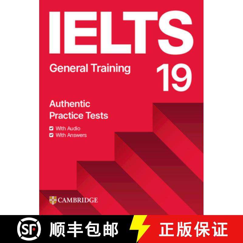现货 Ielts 19 General Training Student's Book with Answers with Audio with Resource Bank [9781009454742]图片