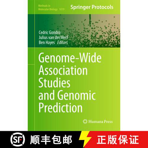【3-4周达】精装 Genome-Wide Association Studies and Genomic Prediction [9781627034463]