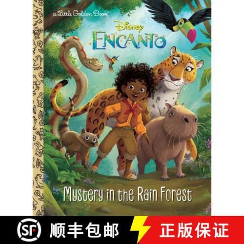 【3-4周达】精装 Mystery in the Rain Forest (Disney Encanto) [9780736444071]