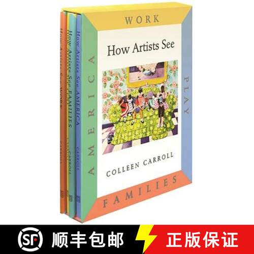 【3-4周达】精装 How Artists See Boxed Set: Set Ii: Work, Play, Families, America: Work / Play / Famil... [9780789209658]