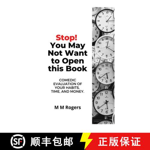 【3-4周达】Stop! You May Not Want to Open This Book: Comedic Evaluation of Your Habits, Time, and Money [9781737668732]