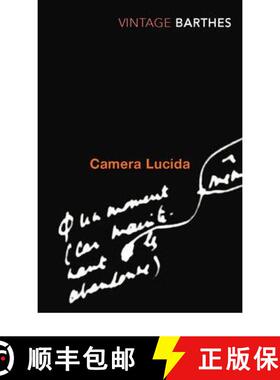 【3-4周达】Camera Lucida : Reflections on Photography [9780099225416]