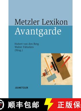 【3-4周达】Metzler Lexikon Avantgarde [9783476018663]