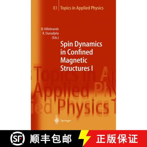 【3-4周达】Spin Dynamics in Confined Magnetic Structures I (Softcover reprint of hardcover 1st ed. 2002) [9783642074417]