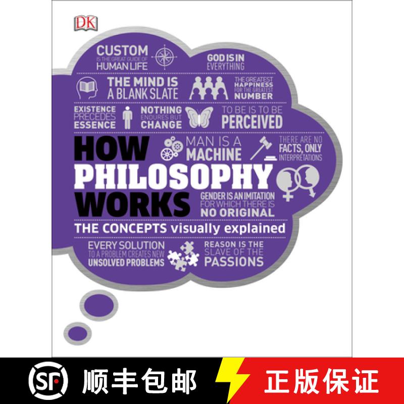 【3-4周达】How Philosophy Works: The Concepts Visually Explained [9781465482228]