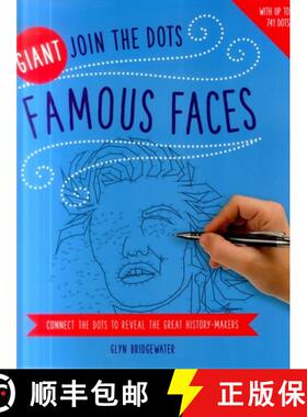 【3-4周达】Giant Join the Dots: Famous Faces: Connect the Dots to Reveal the Great History-Makers [9781780195001]