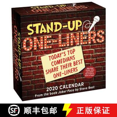 【3-4周达】Stand-Up One-Liners 2020 Day-To-Day Calendar: Today's Top Comedians Share Their Best One-L... [9781449499129]