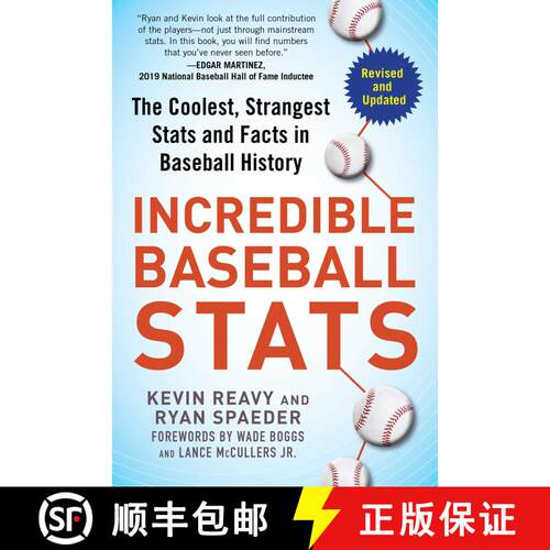 【3-4周达】精装 Incredible Baseball Stats: The Coolest, Strangest Stats and Facts in Baseball History [9781683583189]
