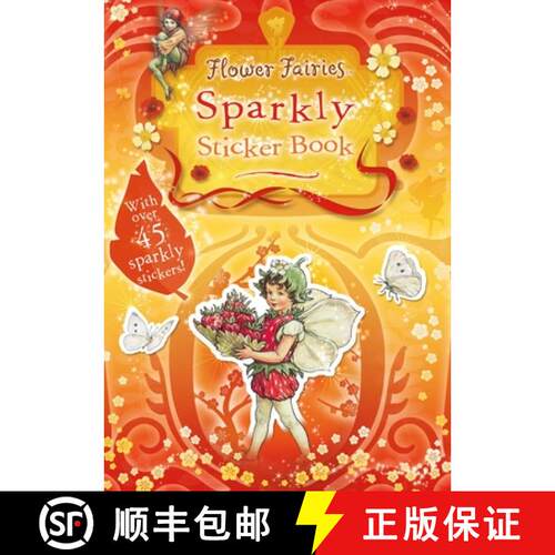 【3-4周达】Flower Fairies Sparkly Sticker Book [9780723253778]